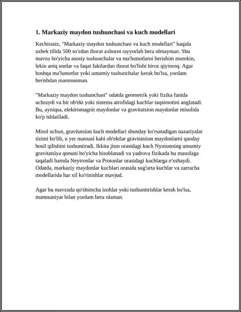 MARKAZIY MAYDONDAGI HARAKAT.KEPLER QONUNLARI 4