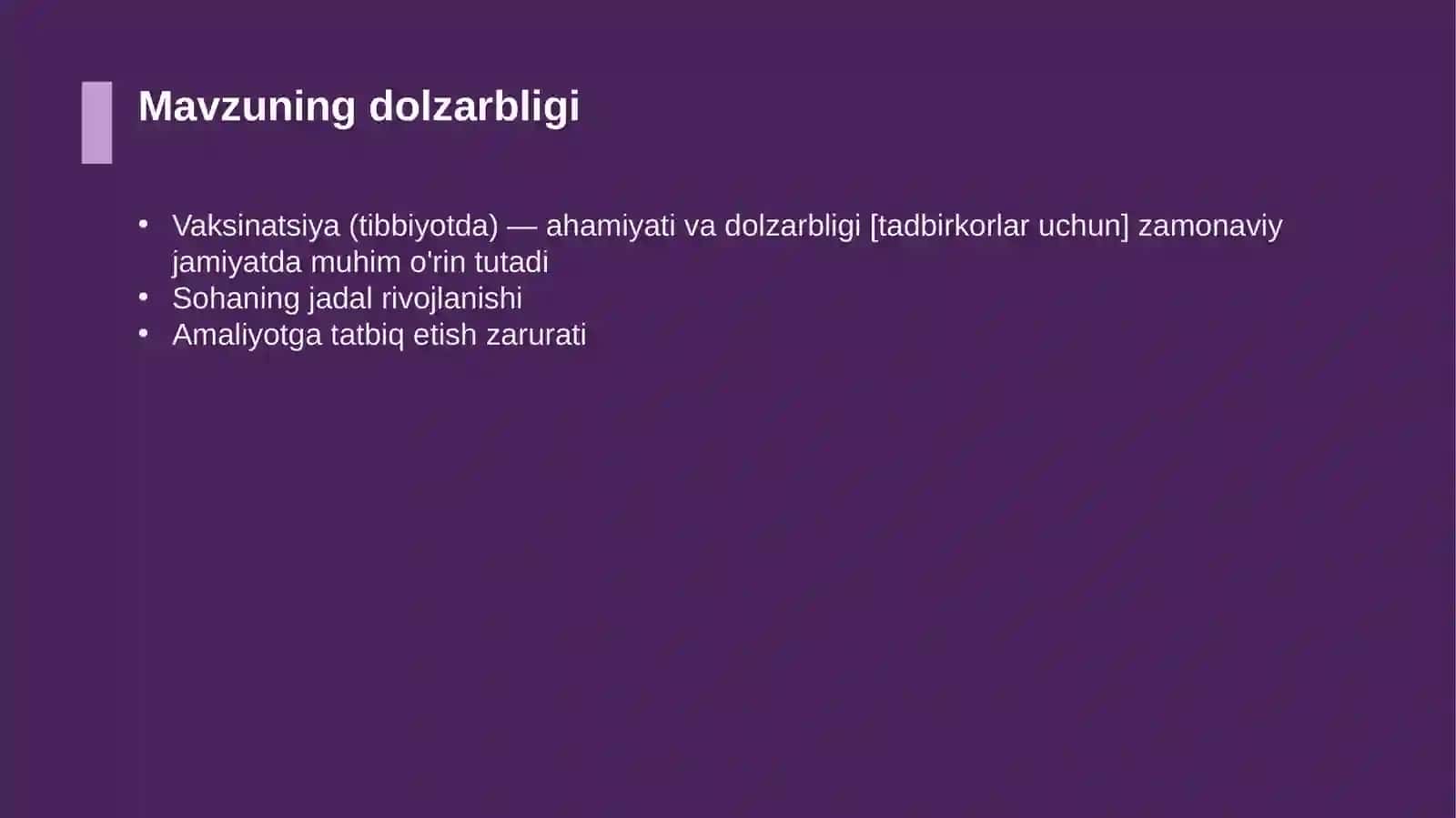Vaksinatsiya (tibbiyotda) — ahamiyati va dolzarbligi [tadbirkorlar uchun] 4