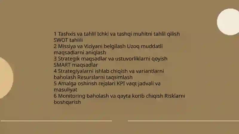 Strategik boshqaruv 4