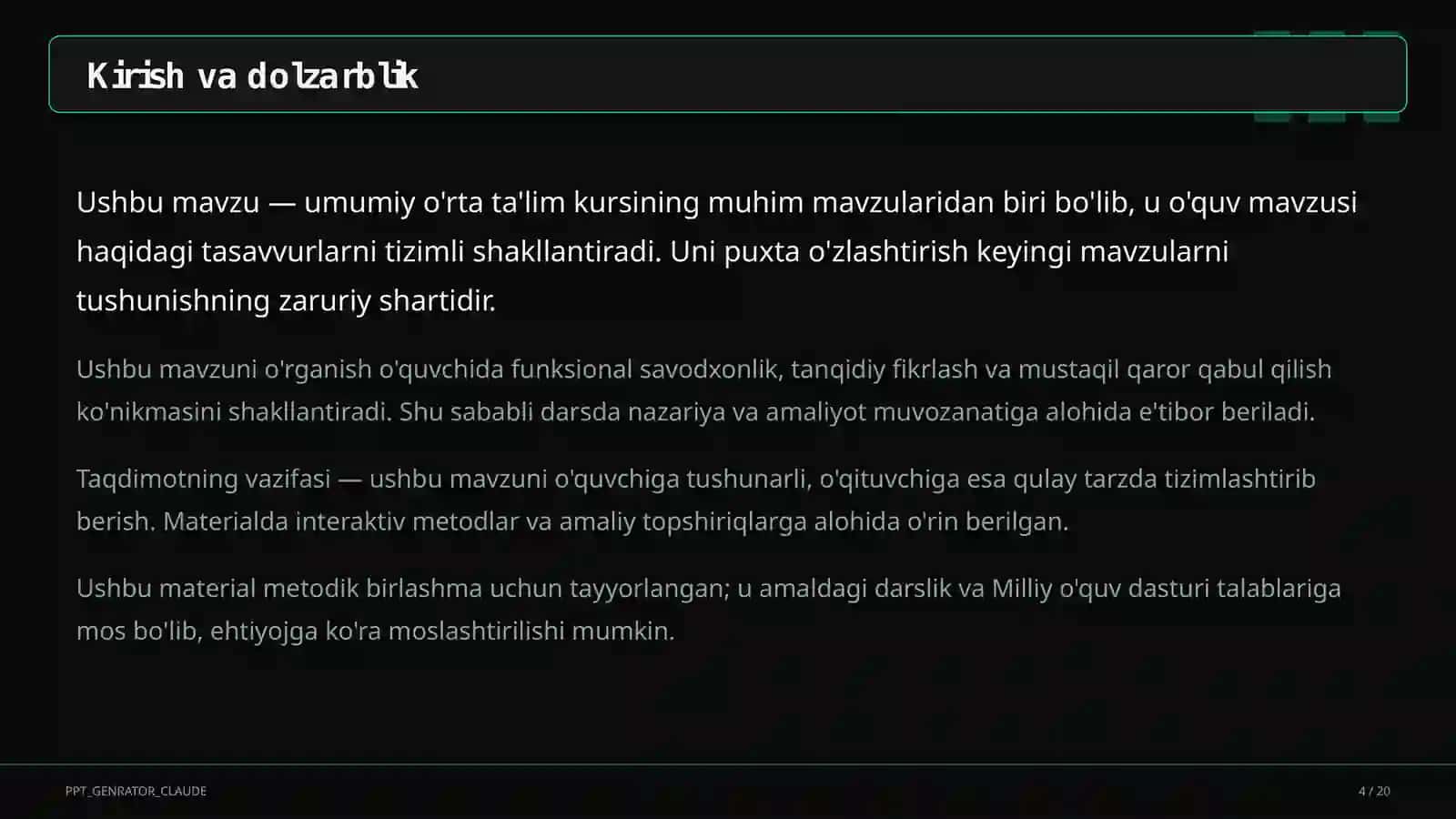 O'qituvchi farovonligi: kasbiy charchoq (burnout) belgilari va oldini olish 4