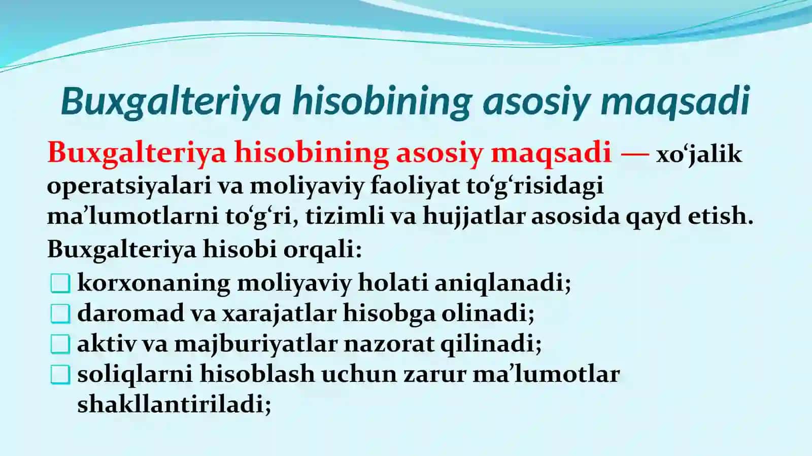 Kichik tadbirkorlik subyektlari tomonidan buxgalteriya hisobini yuritishning soddalashtirilgan usuli 4