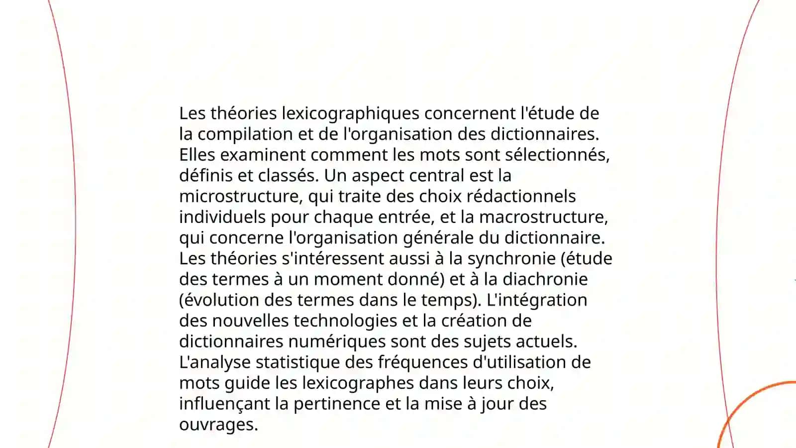Lexicographie et structure 4