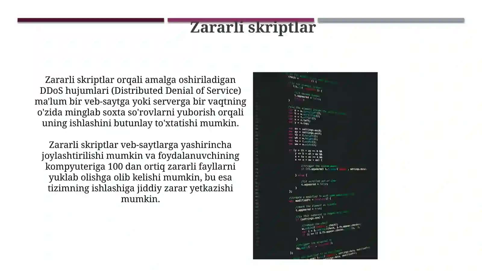 Zararkunanda dasturlarning turlari 4