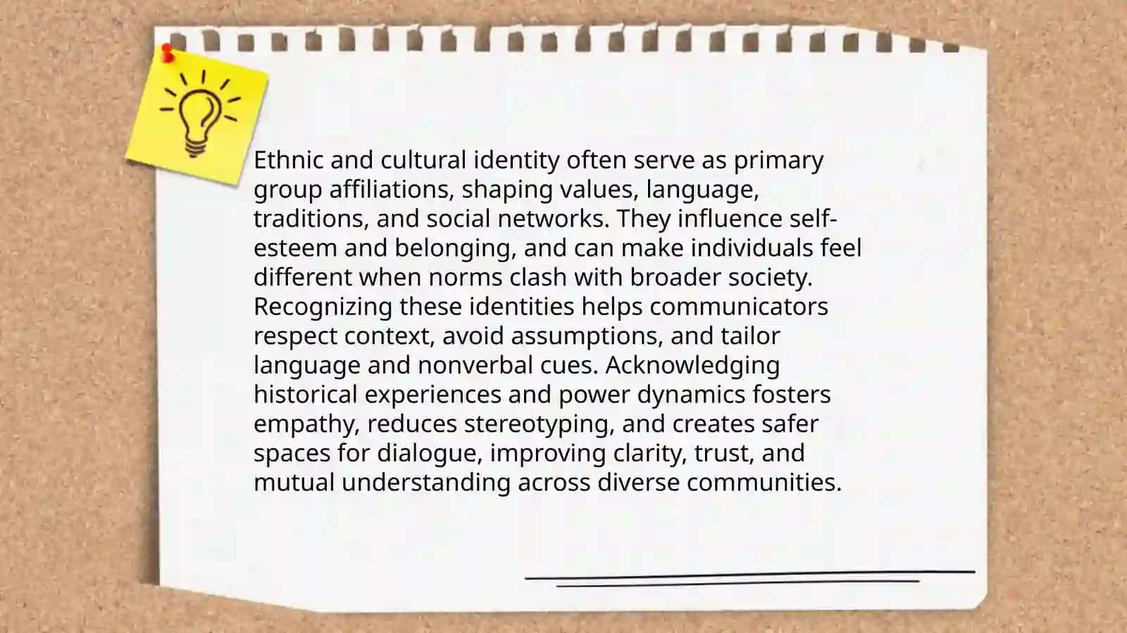 Identity and Communication 4