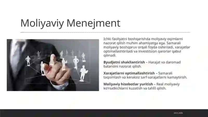 Korxona ichki faoliyatini boshqarish 4