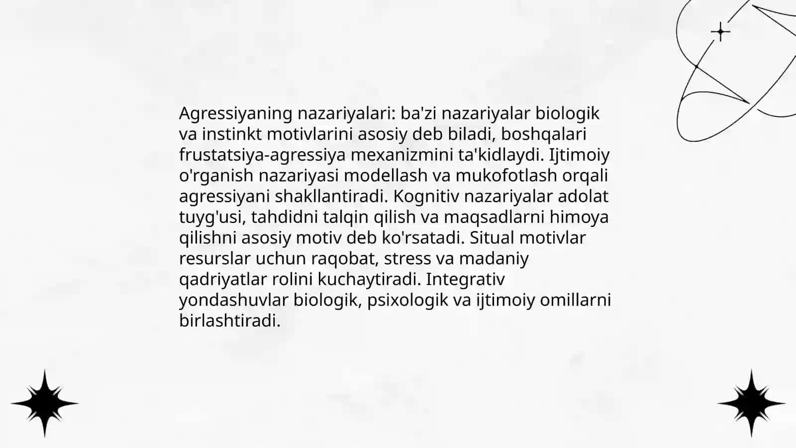 Shaxsdagi agressiv xulq motivatsiyasi 4