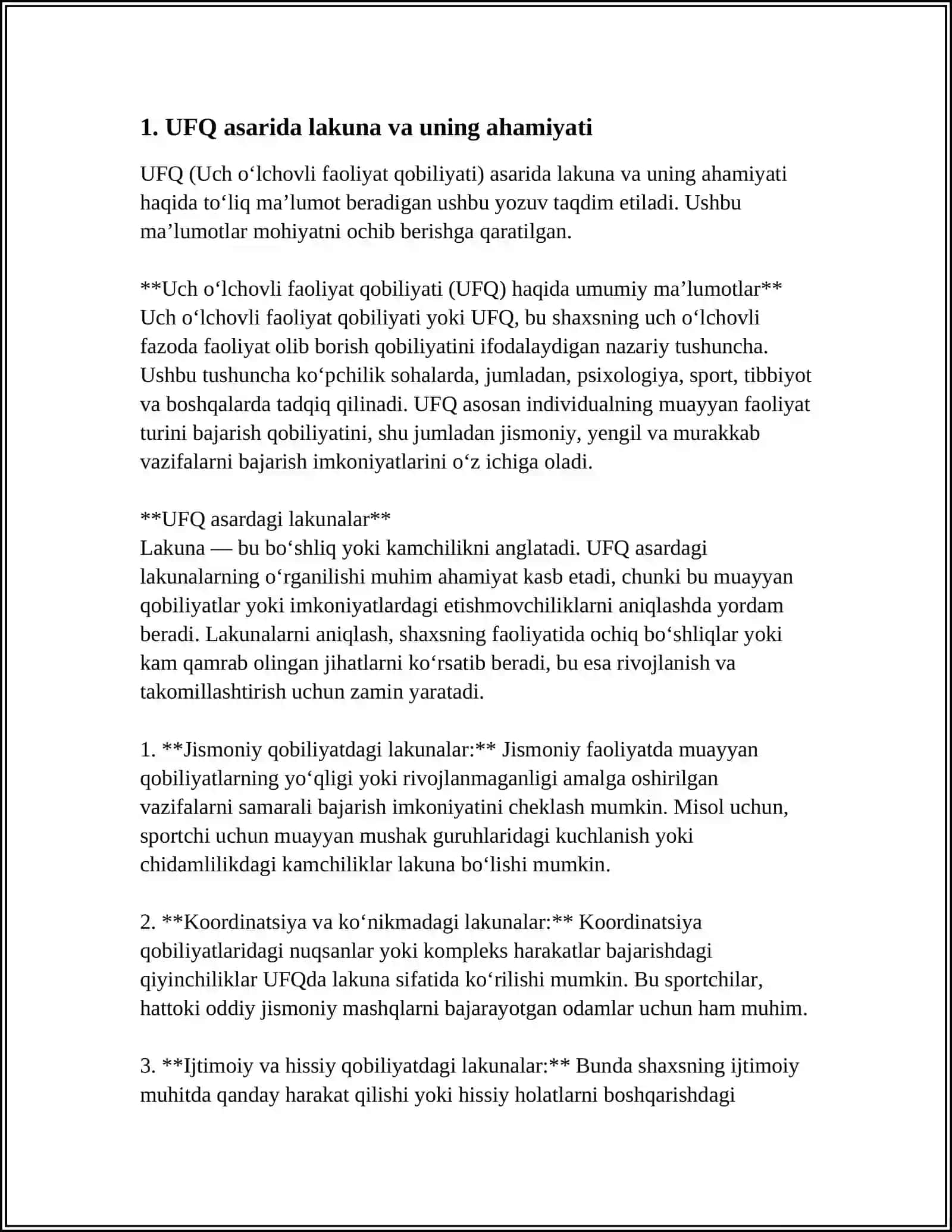 UFQ ASARIDAN (LAKUNA,KO'CHIM, VA RAMZ)GA MISOLLAR KELTIRING.ASAR SYUJETINING QAYSI QISMIDA KELTIRILGANLIGIGA NUSXA KELTIRING 4