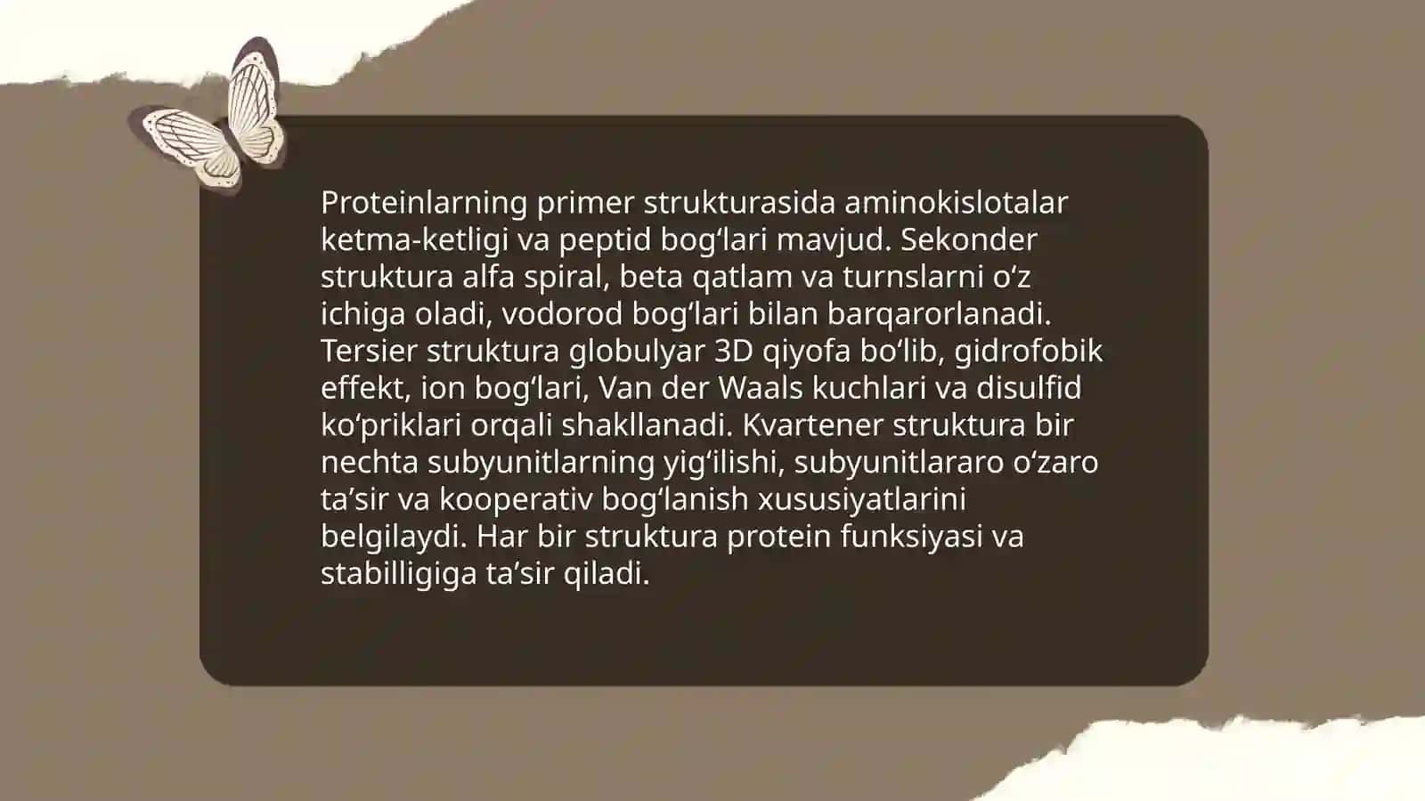 Makromolekulalar biofizikasi 4