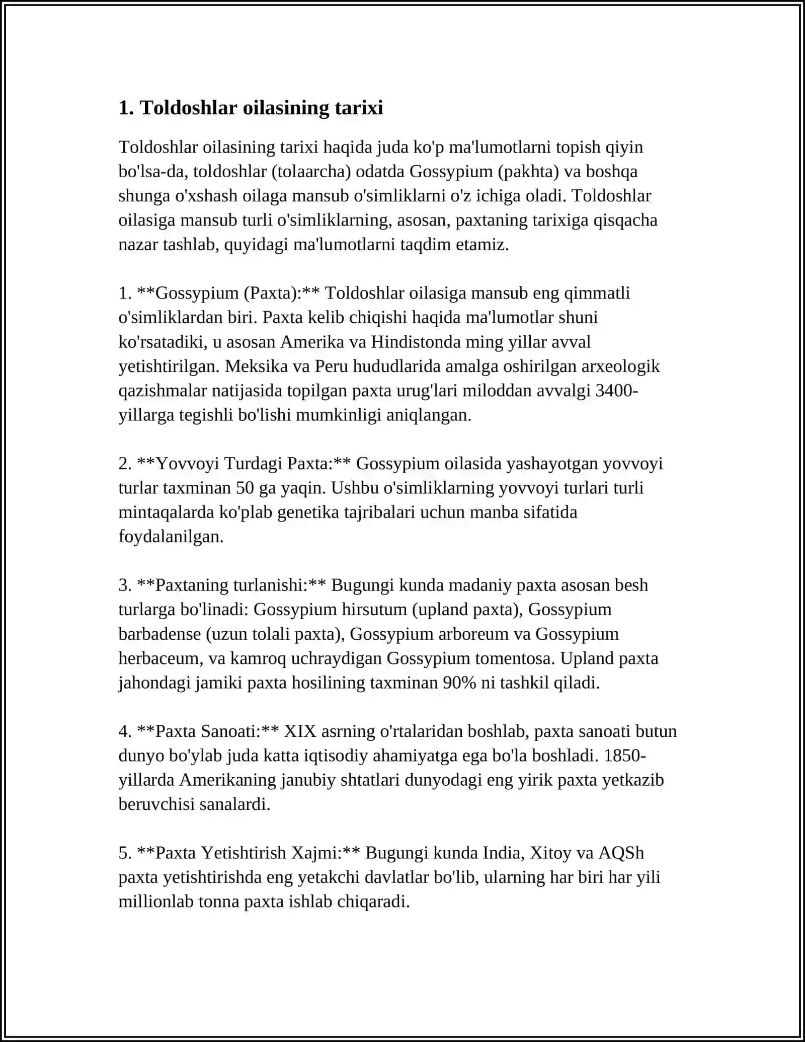 TOLDOSHLAR OILASI 4