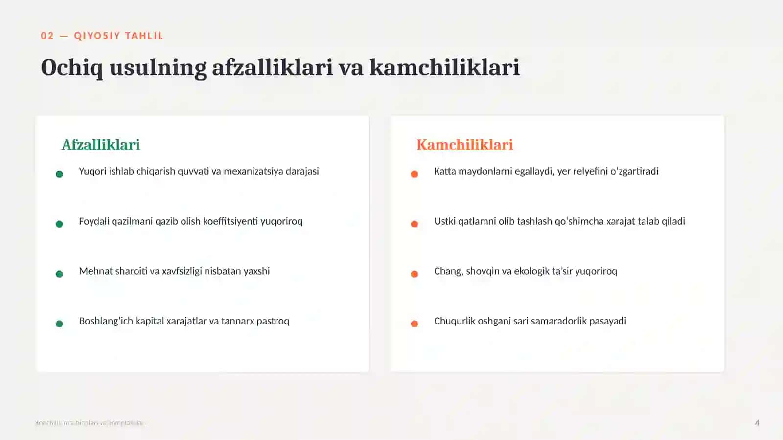 Konchilik mashinalari va komplekslari 4