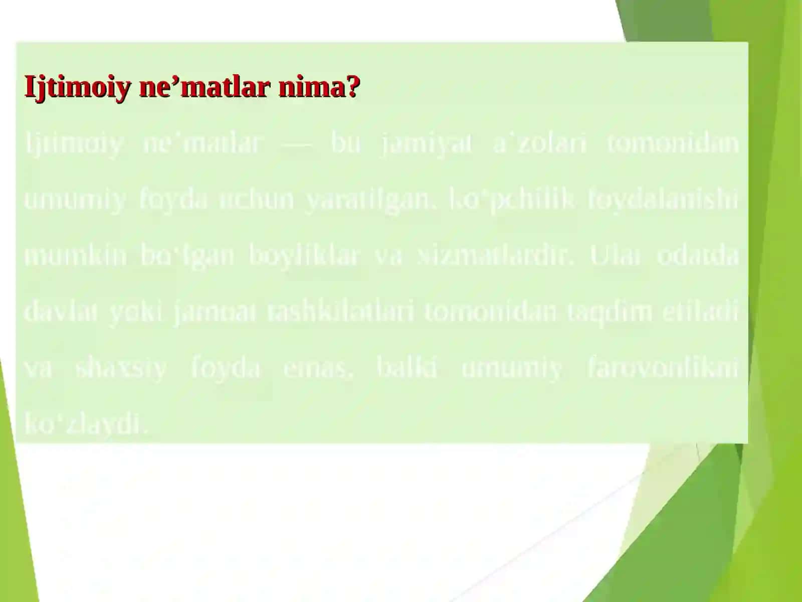Aholini ijtimoiy himoyalash asoslari 4