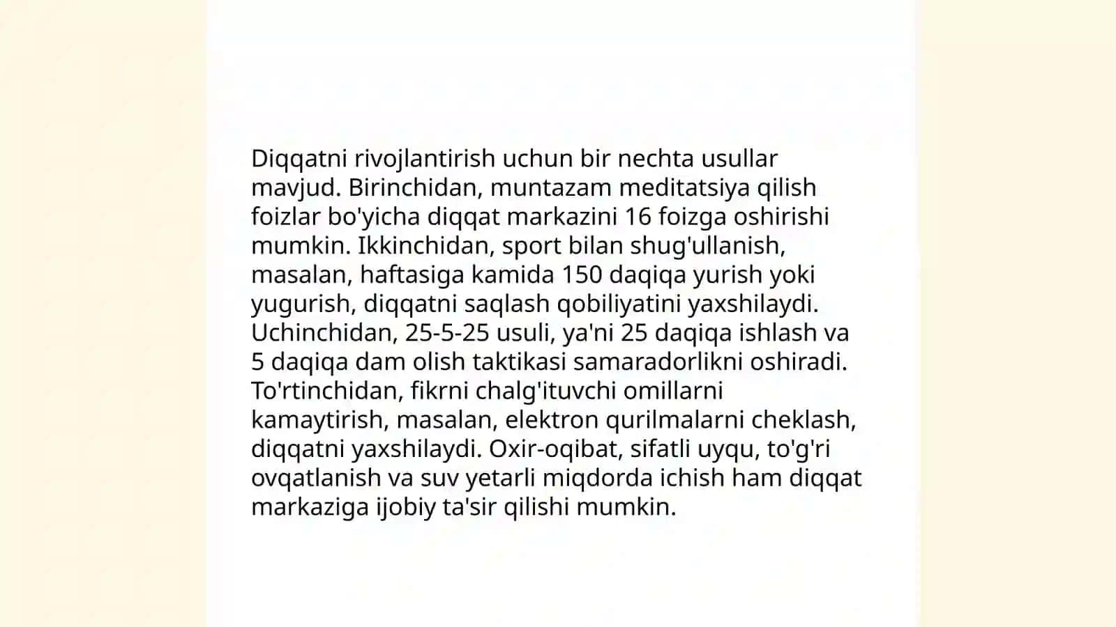 Diqqatning taqsimlanishi va obrazli xotira 4