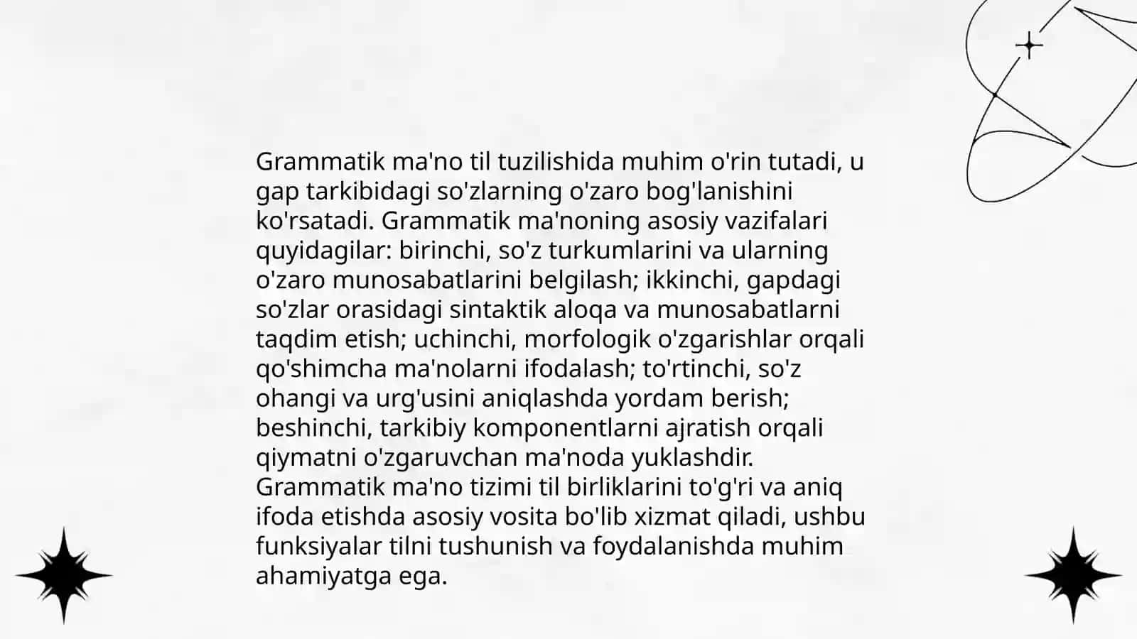 Grammatik ma'no va uning turlari 4