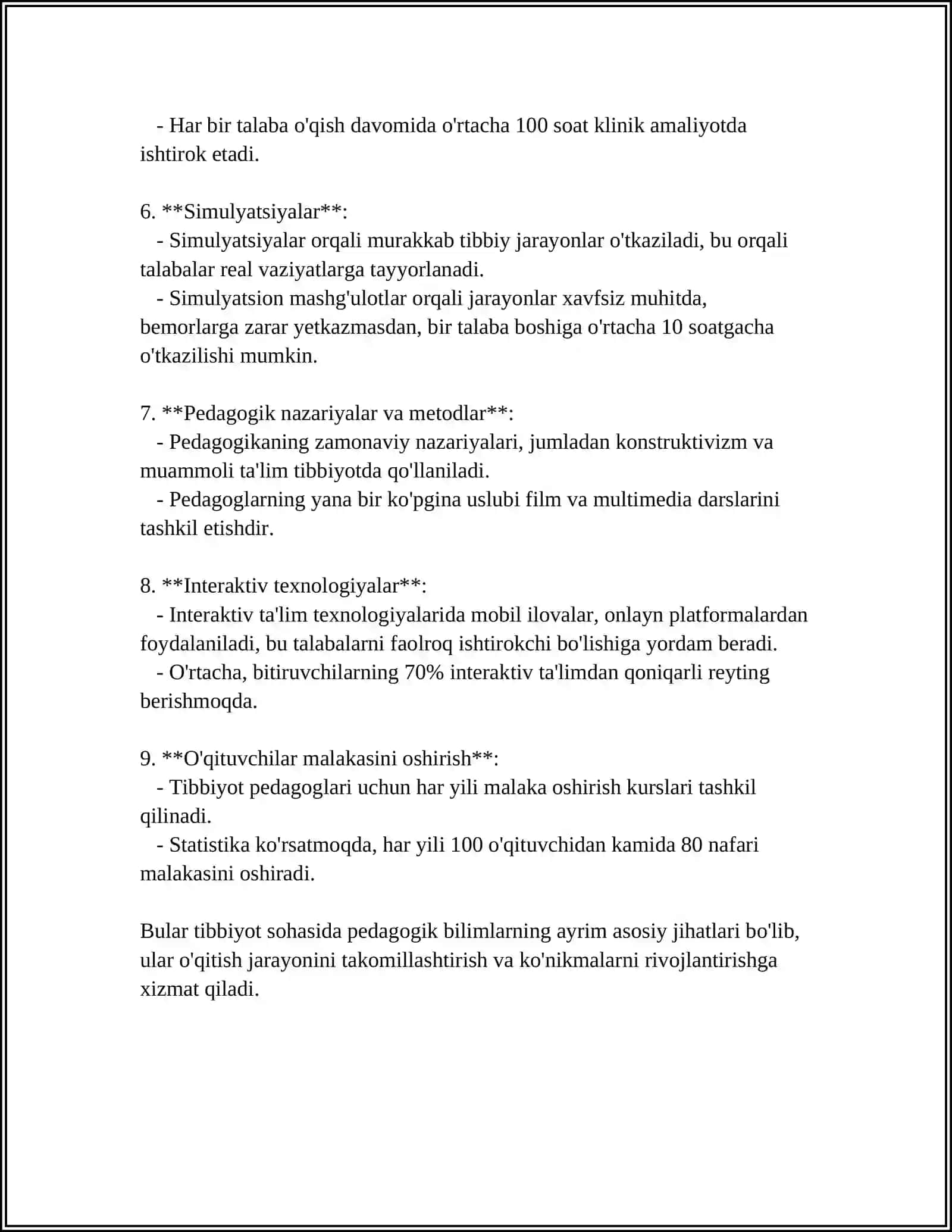 Tibbiyotda pedagogik bilimlar asoslari 4