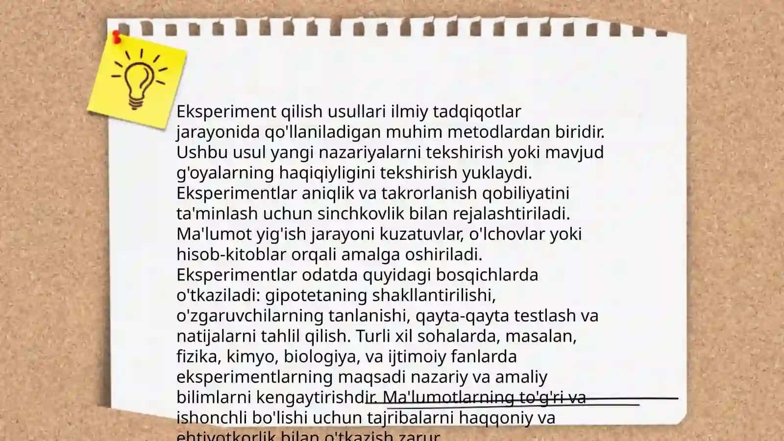 O'qishning amaliy metotlari turlari va tavsifi 4