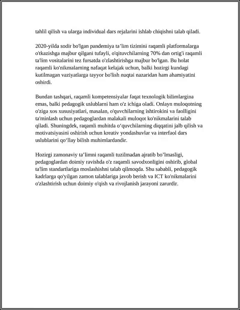 PƏDAGOG KADRLARGA QÖYILGAN ZAMON TALABLARI 4