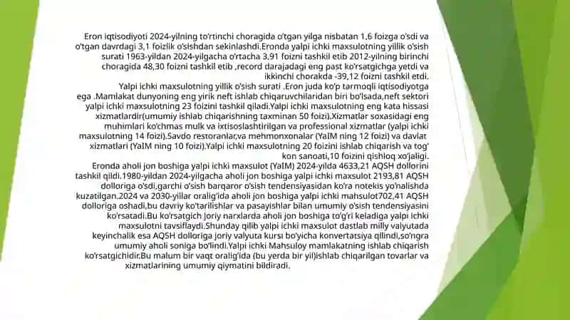 Toshkent Davlat Iqtisodiyot universiteti Ikkinchioliytalim sirtqita’lim fakulteti BIA-76-2/24-guruh talabasi Safarov Ismoil 4