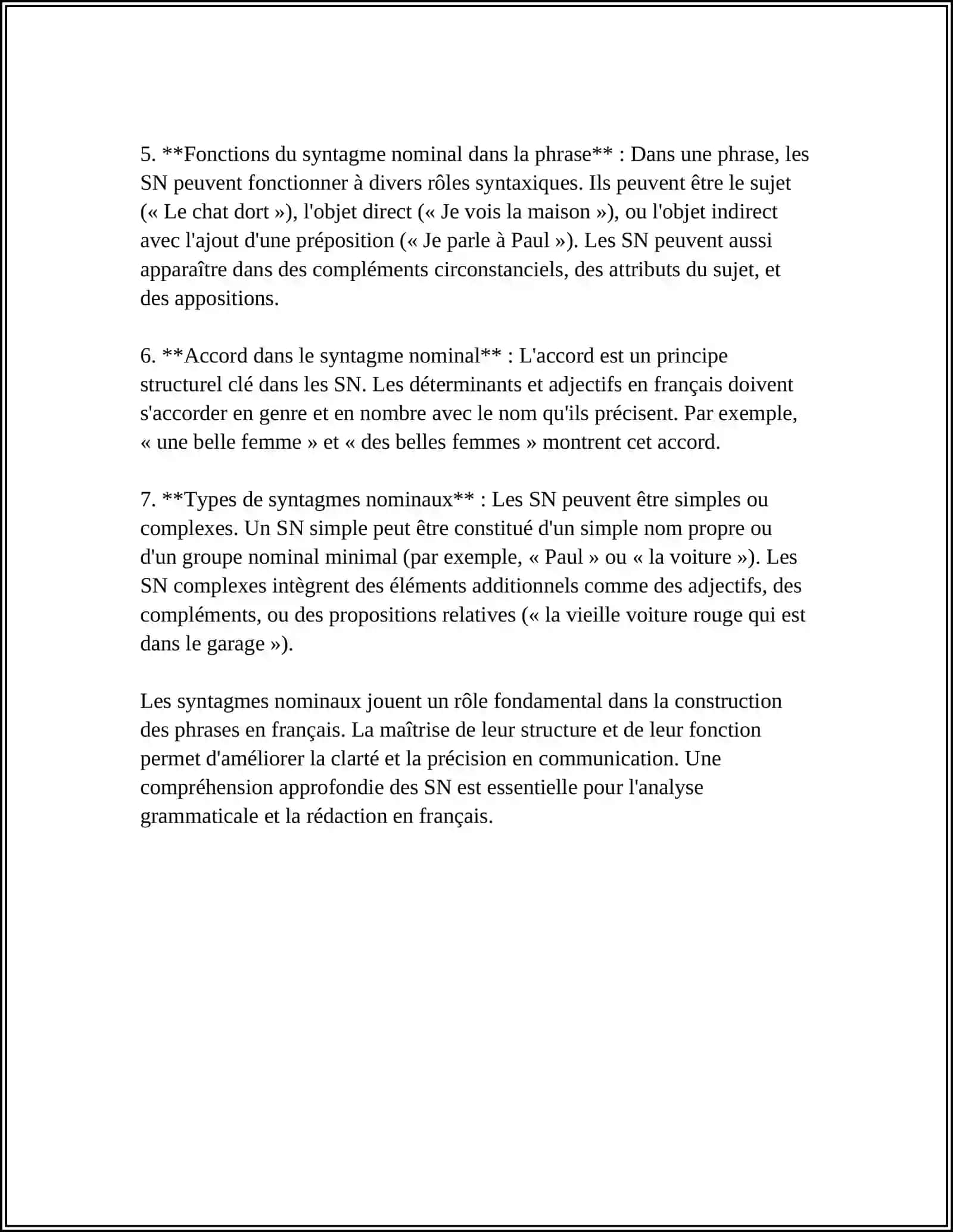LA SYNTAXE: UNITÉS SYNTAXIQUES ET TYPES DE RELATIONS SYNTAXIQUES 4