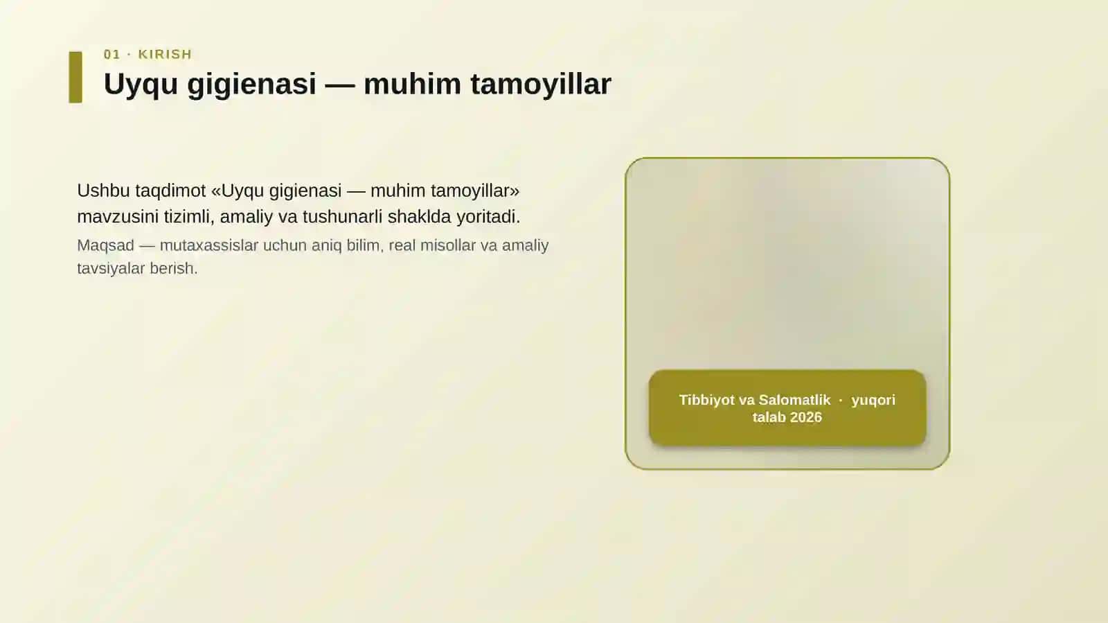 Uyqu gigienasi — muhim tamoyillar 4