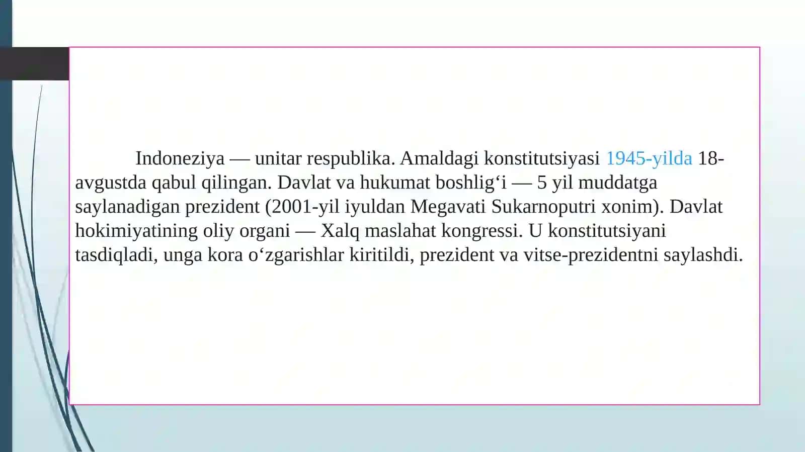 INDONEZIYA XALQI ETNOLOGIYASI 4