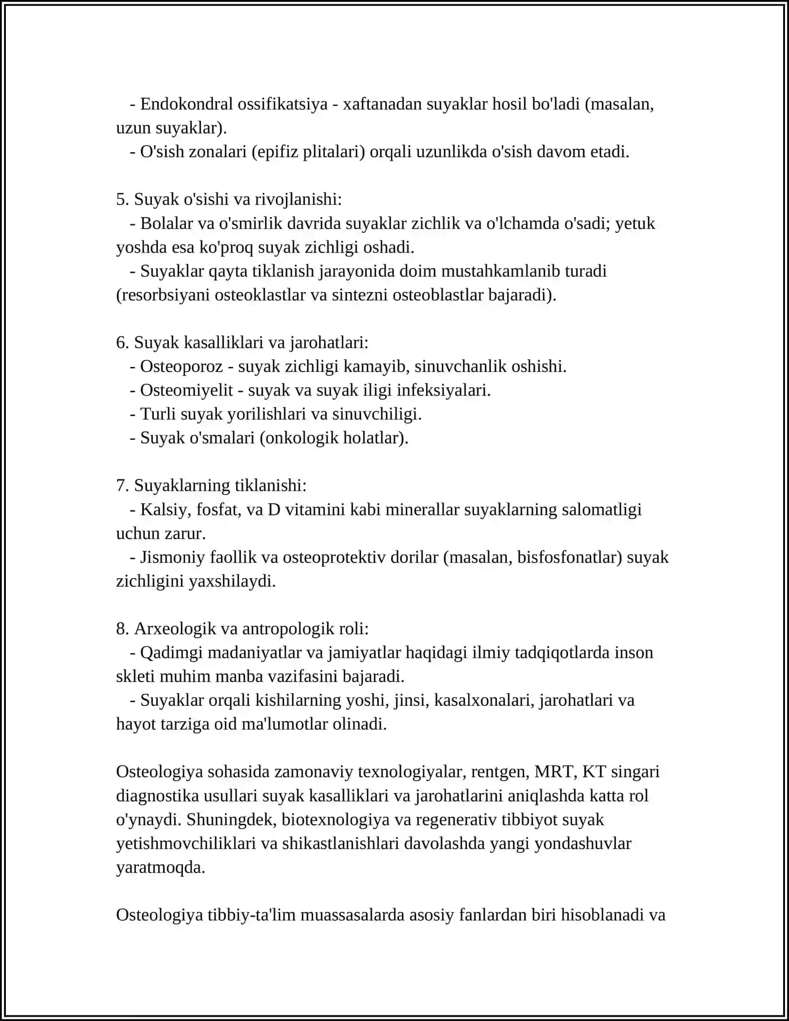 OSTEOLOGIYA 4