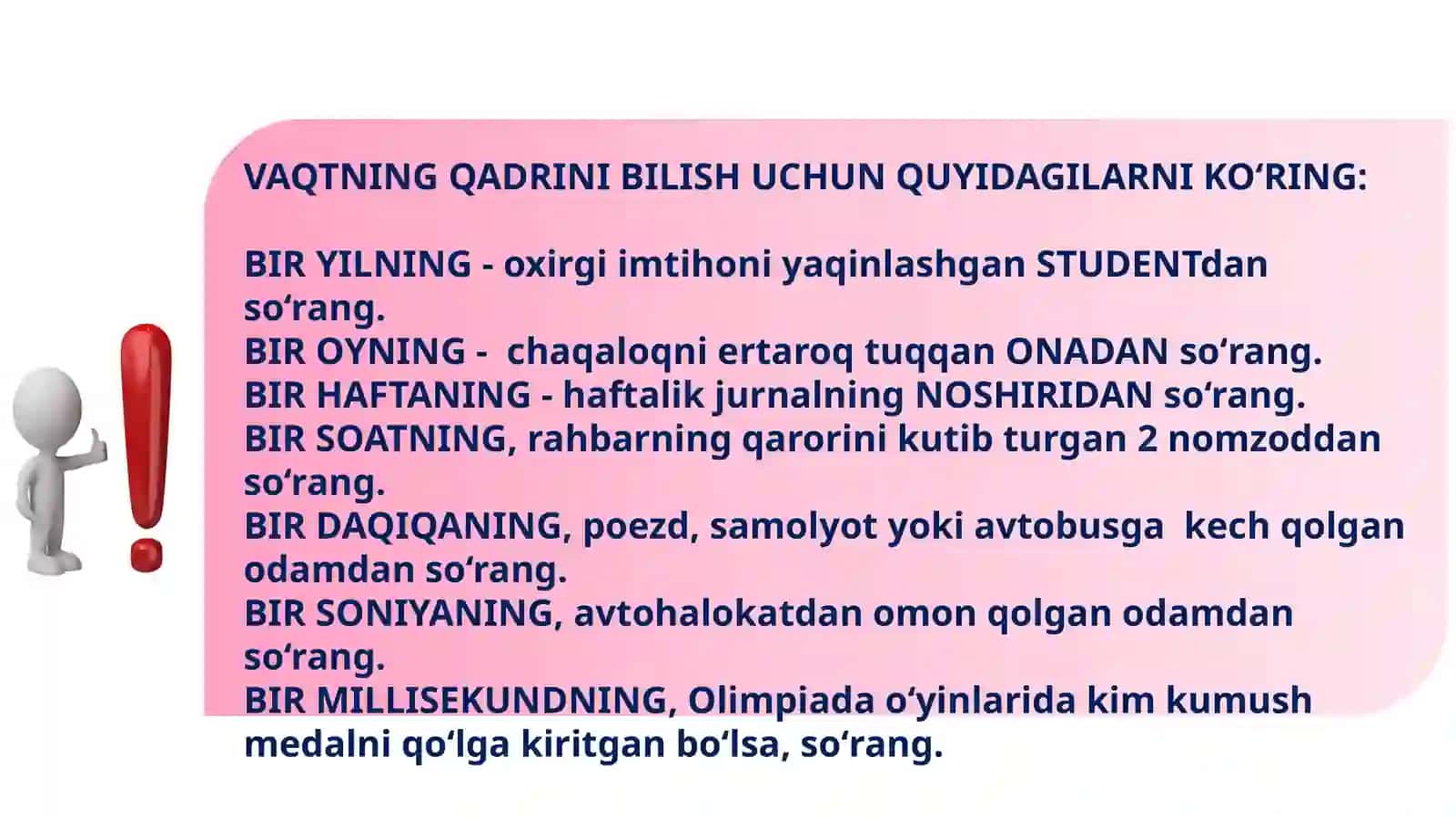 O‘ZINI-O‘ZI RIVOJLANTIRISH VA UZLUKSIZ KASBIY RIVOJLANISH MASALALARI 4