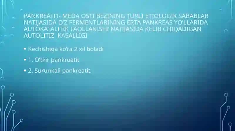 O’tkir pankreatit 4