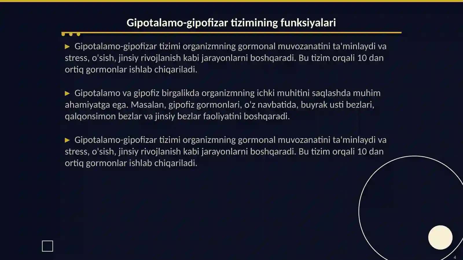 Gipotalamo-gipofizar tizim 4