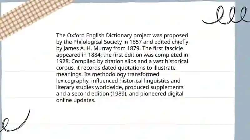 Lexicoraphy. English dictionaries 4