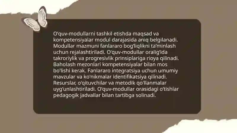 Taʼlimning tizimlilik va izchillik prinsiplarini amalga oshirish qoidalari 4