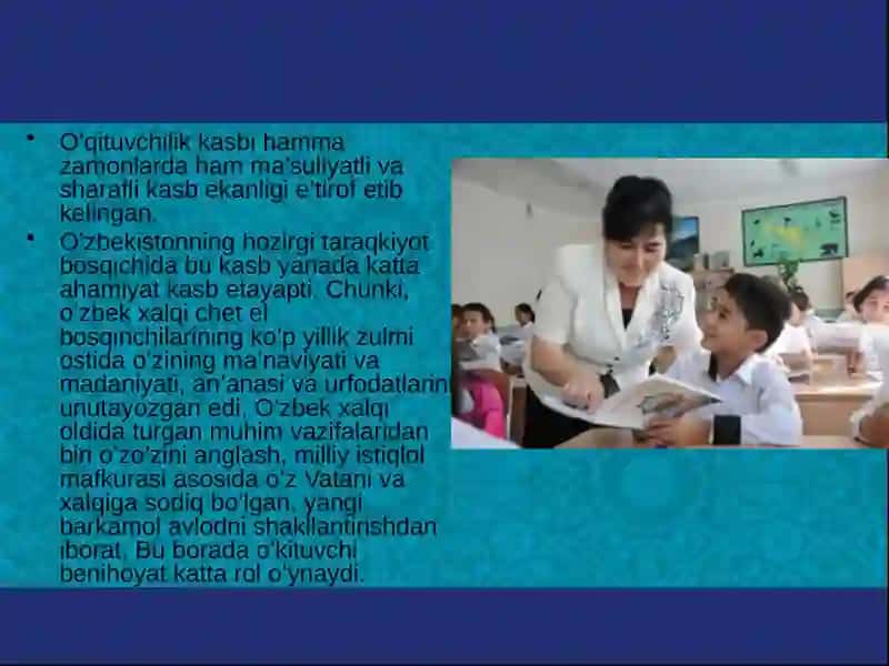 Pedagogning o'zini-o'zirivojlantirish uzluksiz jaraayon sifatida 4