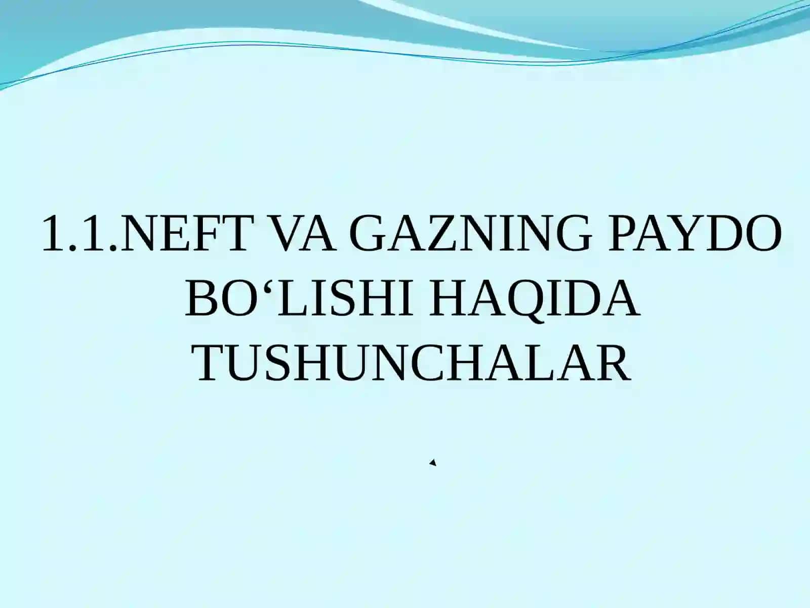 Neft, gaz va qatlam suvlarining fizik-kimyoviy xossalari 4