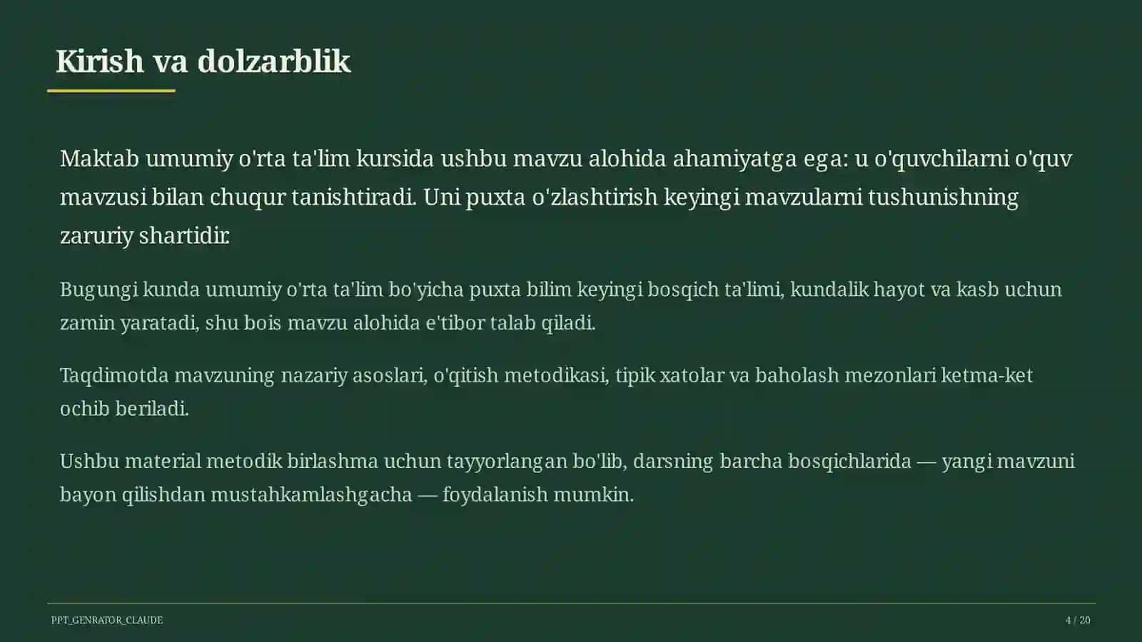 Xorijiy til darslarida kommunikativ metodika 4