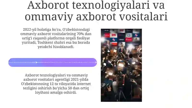 O‘zbekiston Respublikasida ommaviy axborot vositalari faoliyati 4