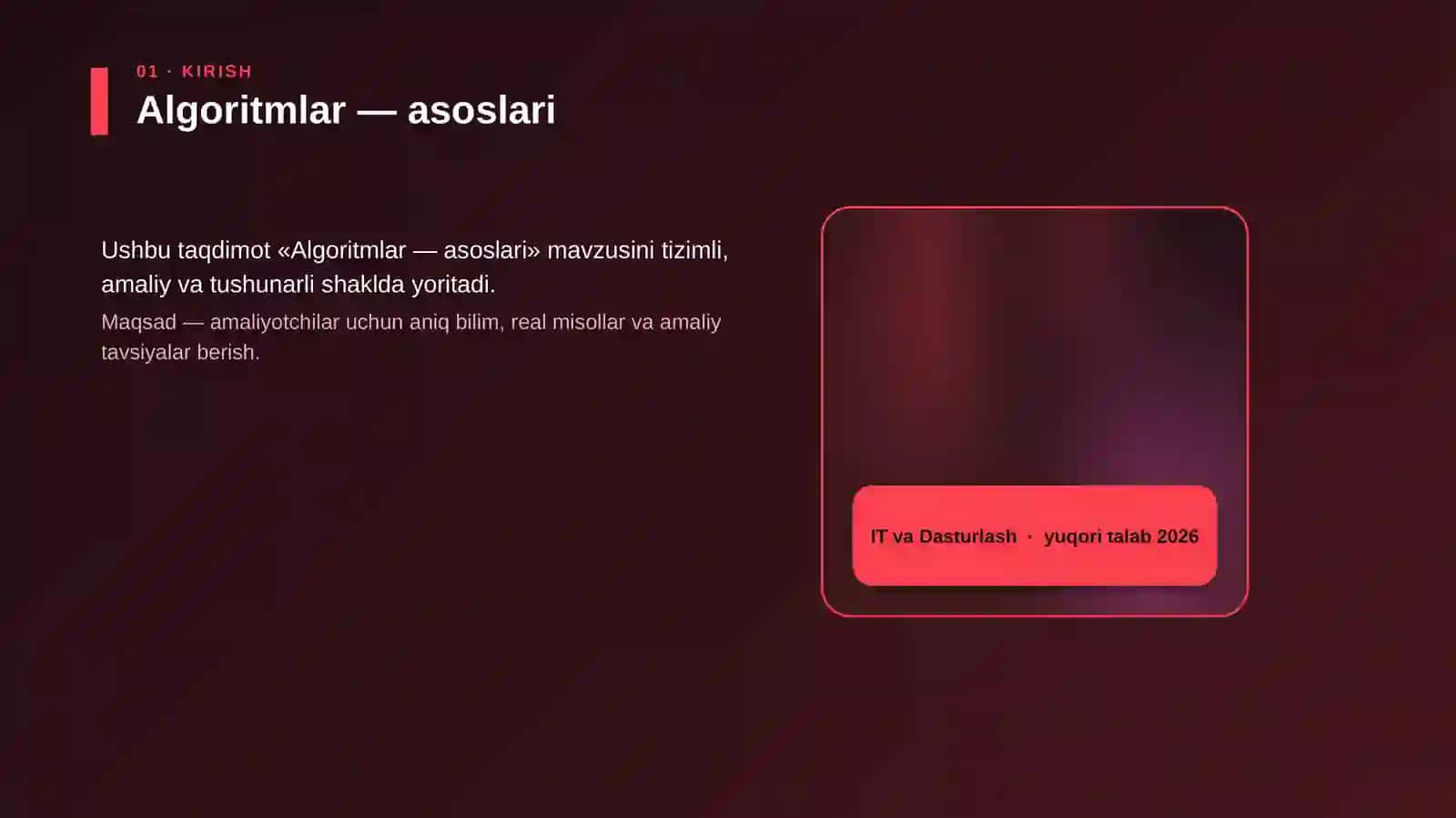 Algoritmlar — asoslari 4