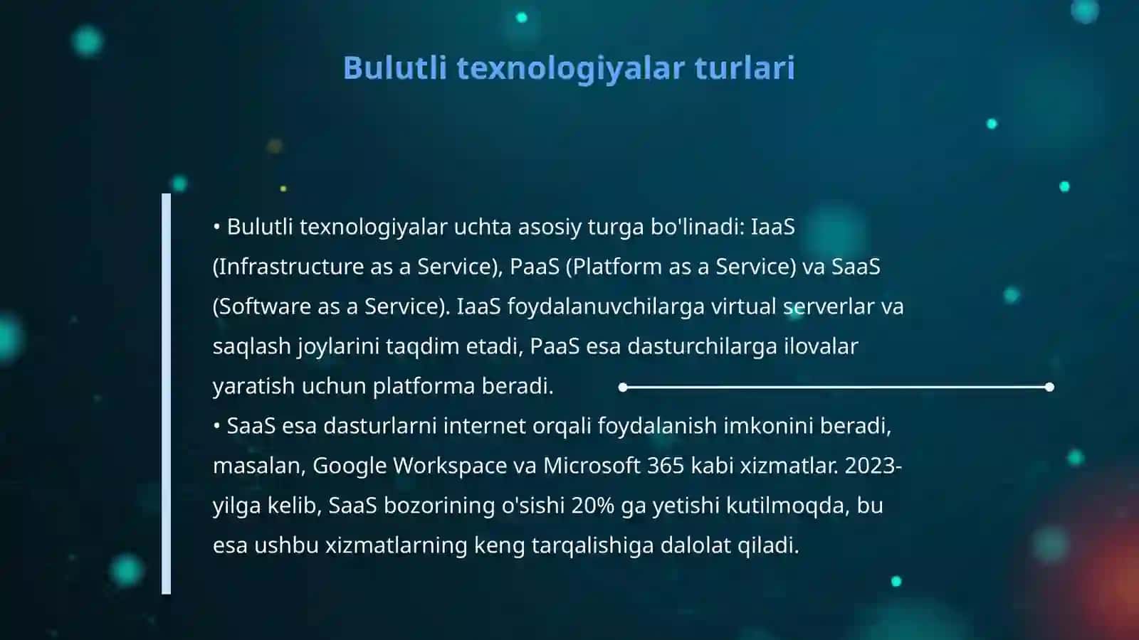 Bulutli texnologiyalar va masofaviy ishlash 4
