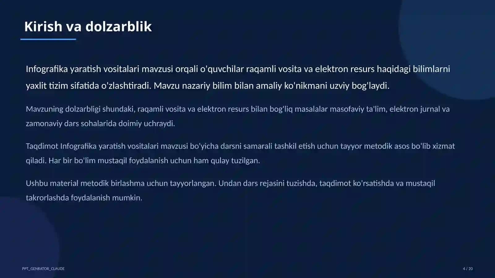 Infografika yaratish vositalari 4