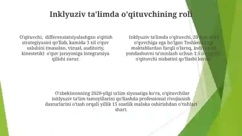Inklyuziv ta'limning ilmliy va uslubiy asoslari 4