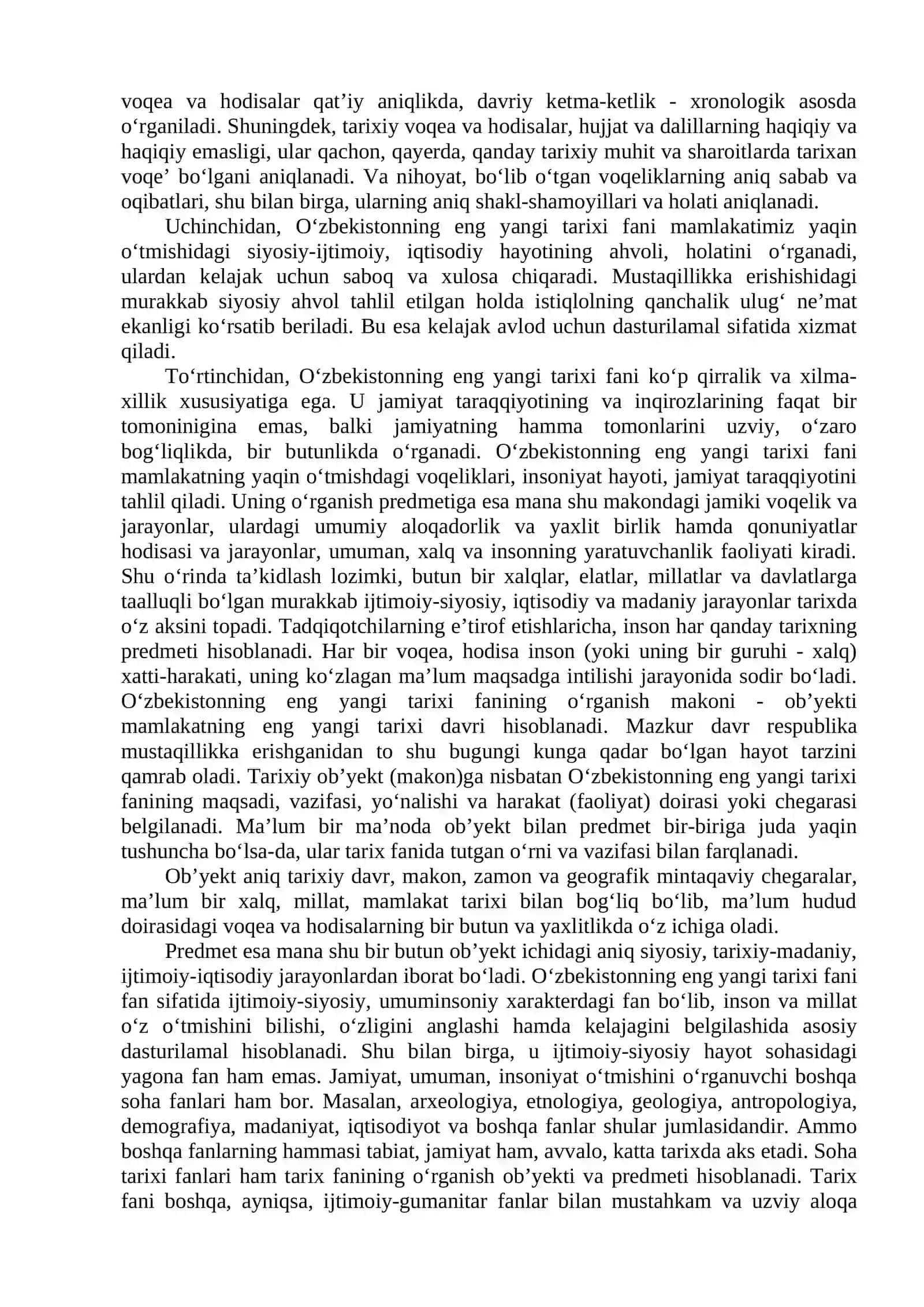 O‘zbekistonning eng yangi tarixi 4