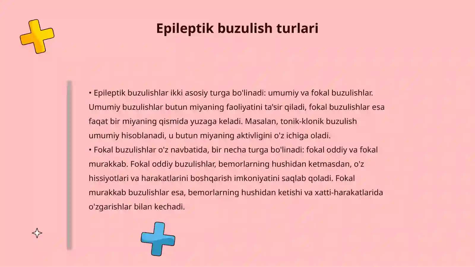 Epileptik forma sindromi buzulishlari 4