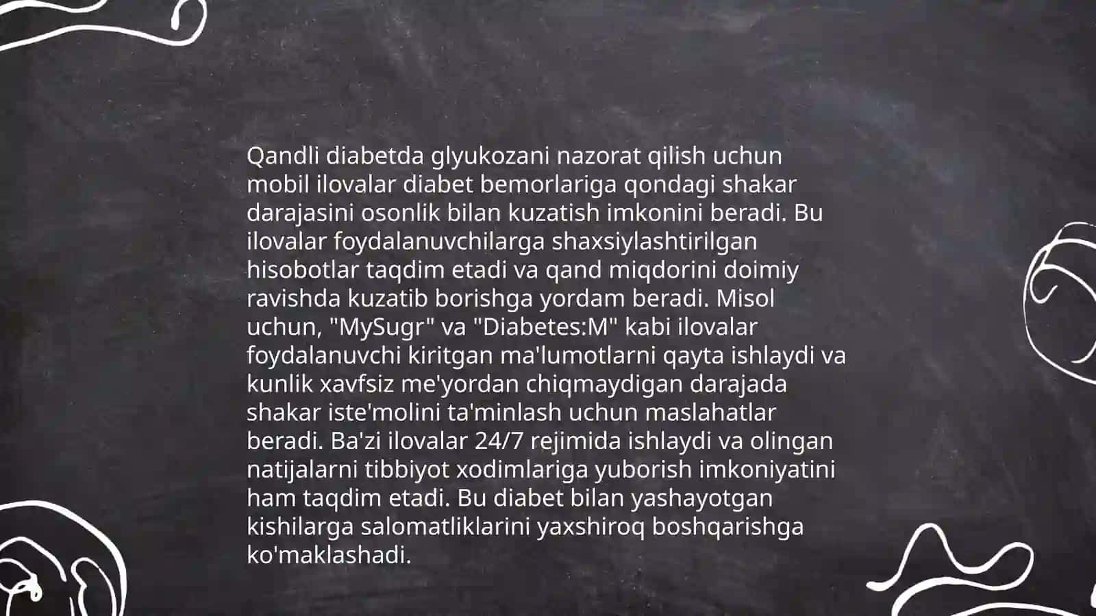 Qandli diabet 2-turi rivojlanishida patogenetik mexanizmida axborot texnologiyalarining o'rni 4