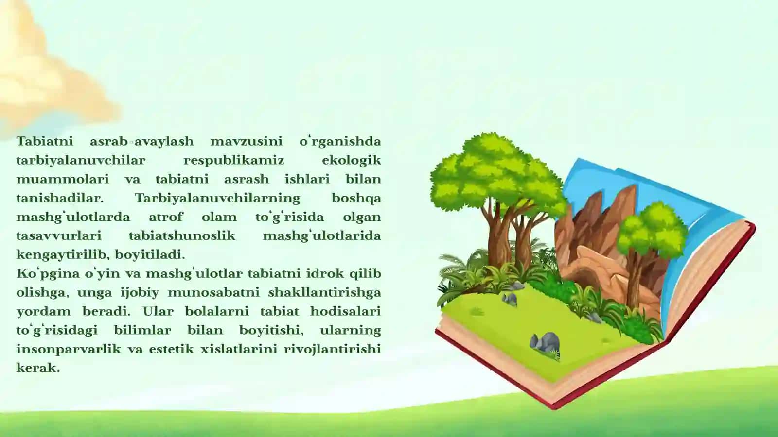 Maktabgacha yosh, bolalar, tabiat, metod, vosita, ko‘rgazmali metod, usul, tabiat jismlari, oddiy tajribalar, yosh guruhlari, kuzatish, tabiat jismlari, mantiqiy filer yuritish 4