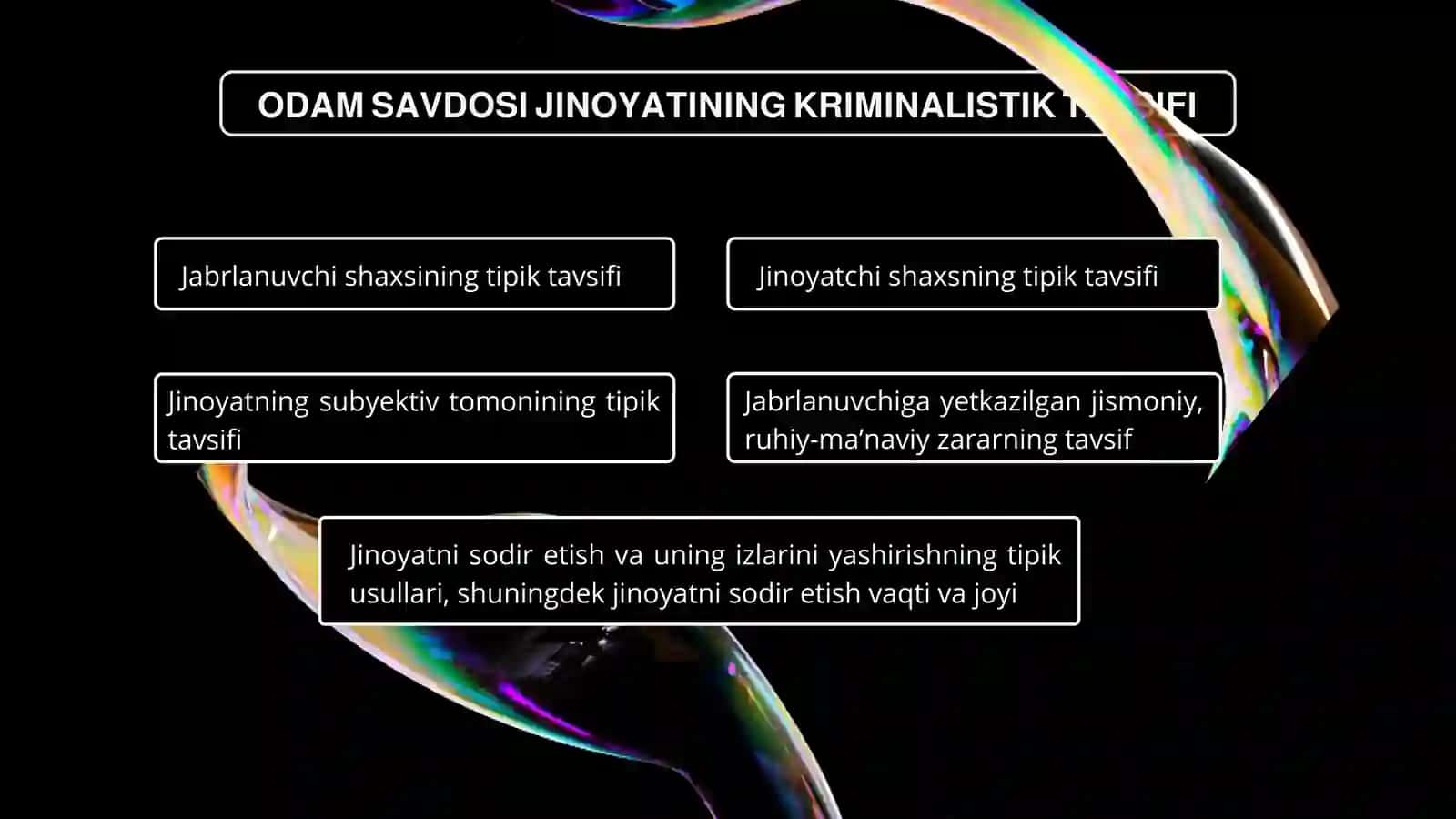 ODAM SAVDOSI JINOYATINING KRIMINALISTIK TAVSIFI 4