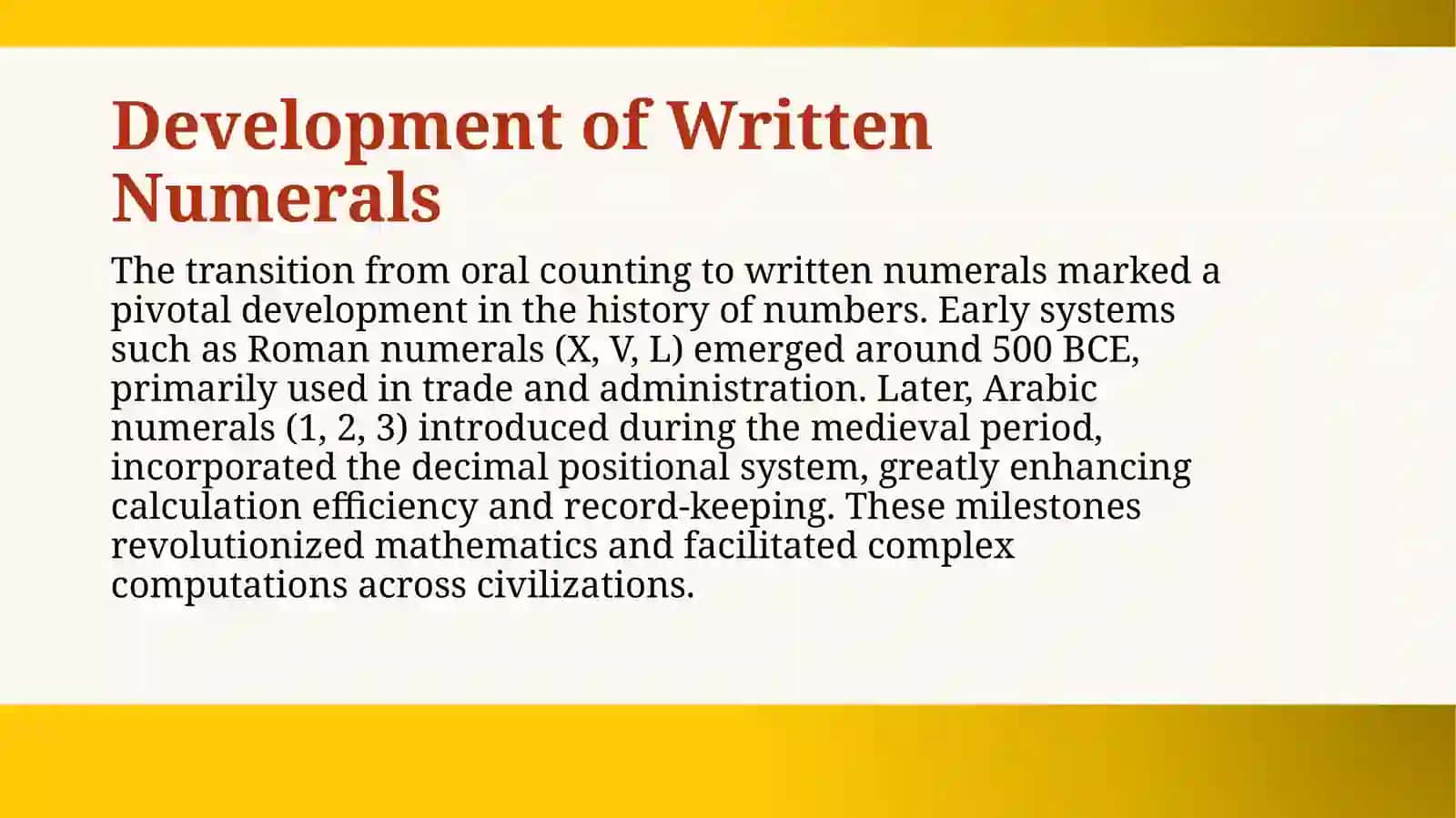 History of Numbers 4