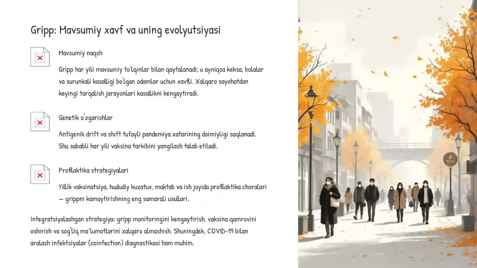 COVID-19, Gripp, Gepatit va OIV/OITS: XXI asr muammolari 4