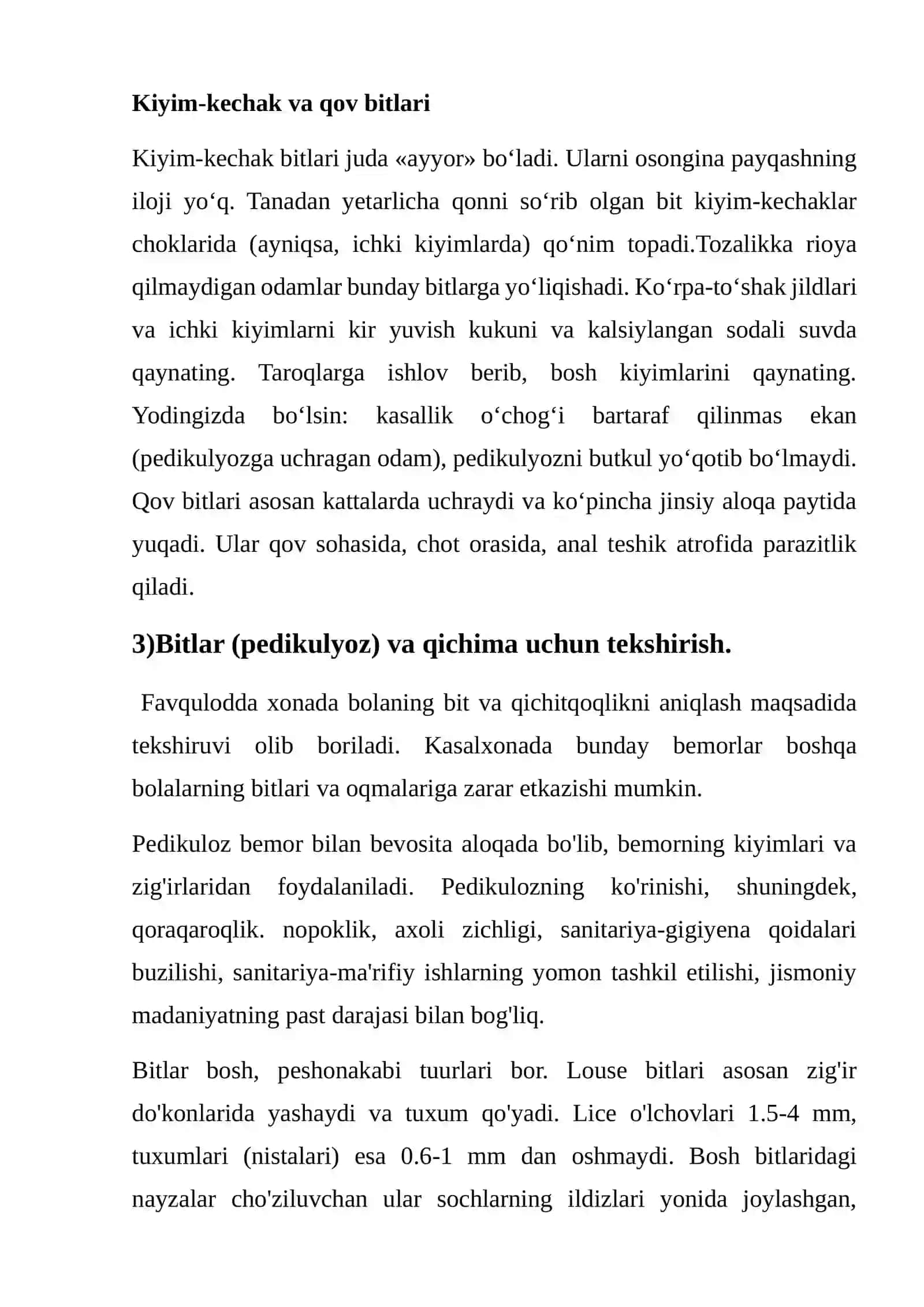 Pedikulyoz haqida tushuncha 4