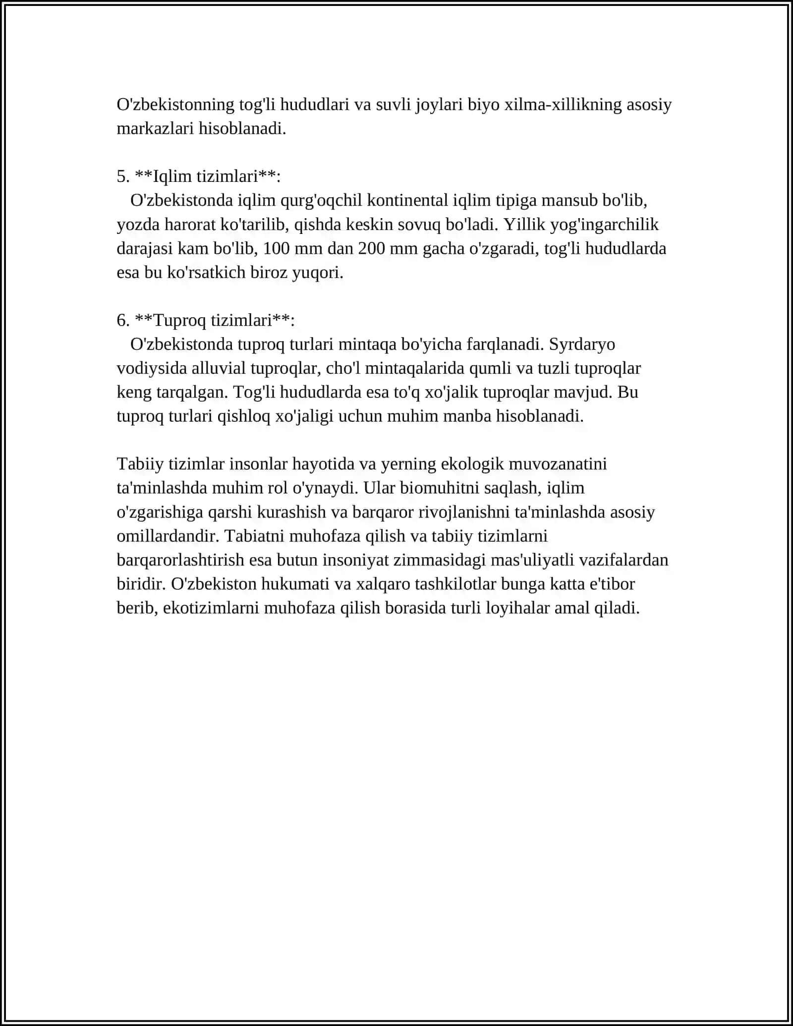 TIZIMLARNING SINFLANISHI. TIZIMLARNING ASOSIY TURLARI VA SINFLARI 4