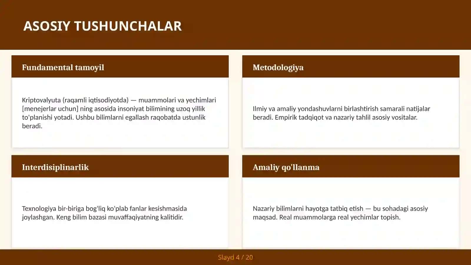 Kriptovalyuta (raqamli iqtisodiyotda) — muammolari va yechimlari [menejerlar uchun] 4
