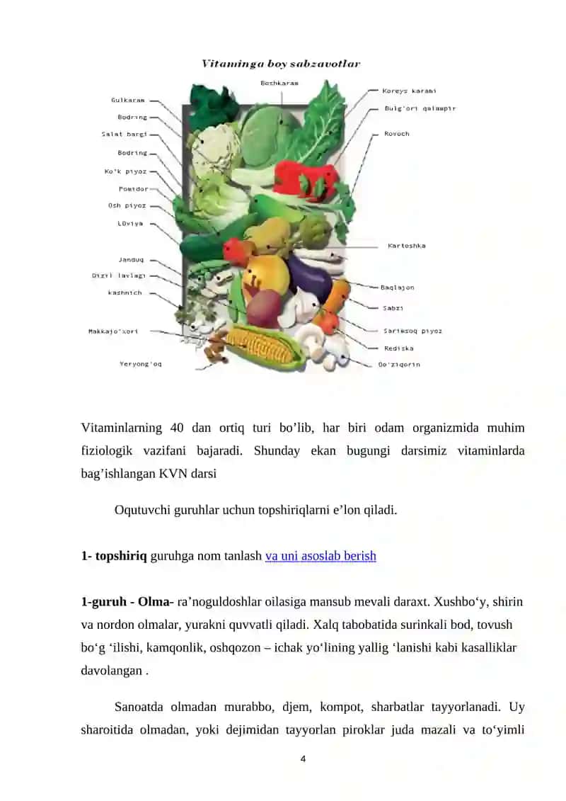 VITAMINLAR 4