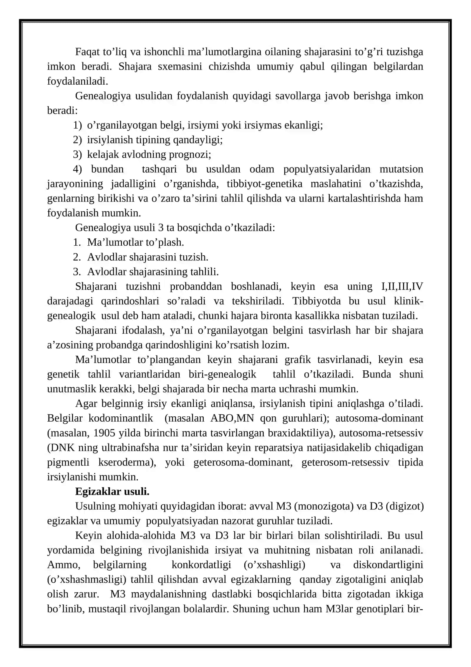 Irsiyat va salomatlik. Odam ginetikasining xususiyati. Mutatsiya. Gen mutatsiyalari 4